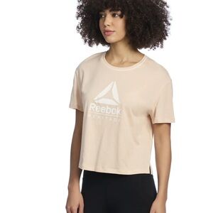 Reebok Women's Cream Heritage Tee